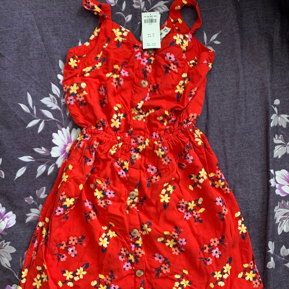 Abercrombie Kids floral dress size 9/10